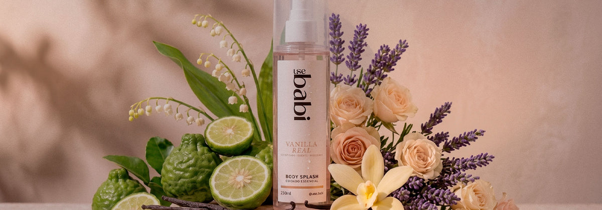 Baunilha envolvente, perfume sofisticado e um toque aveludado.