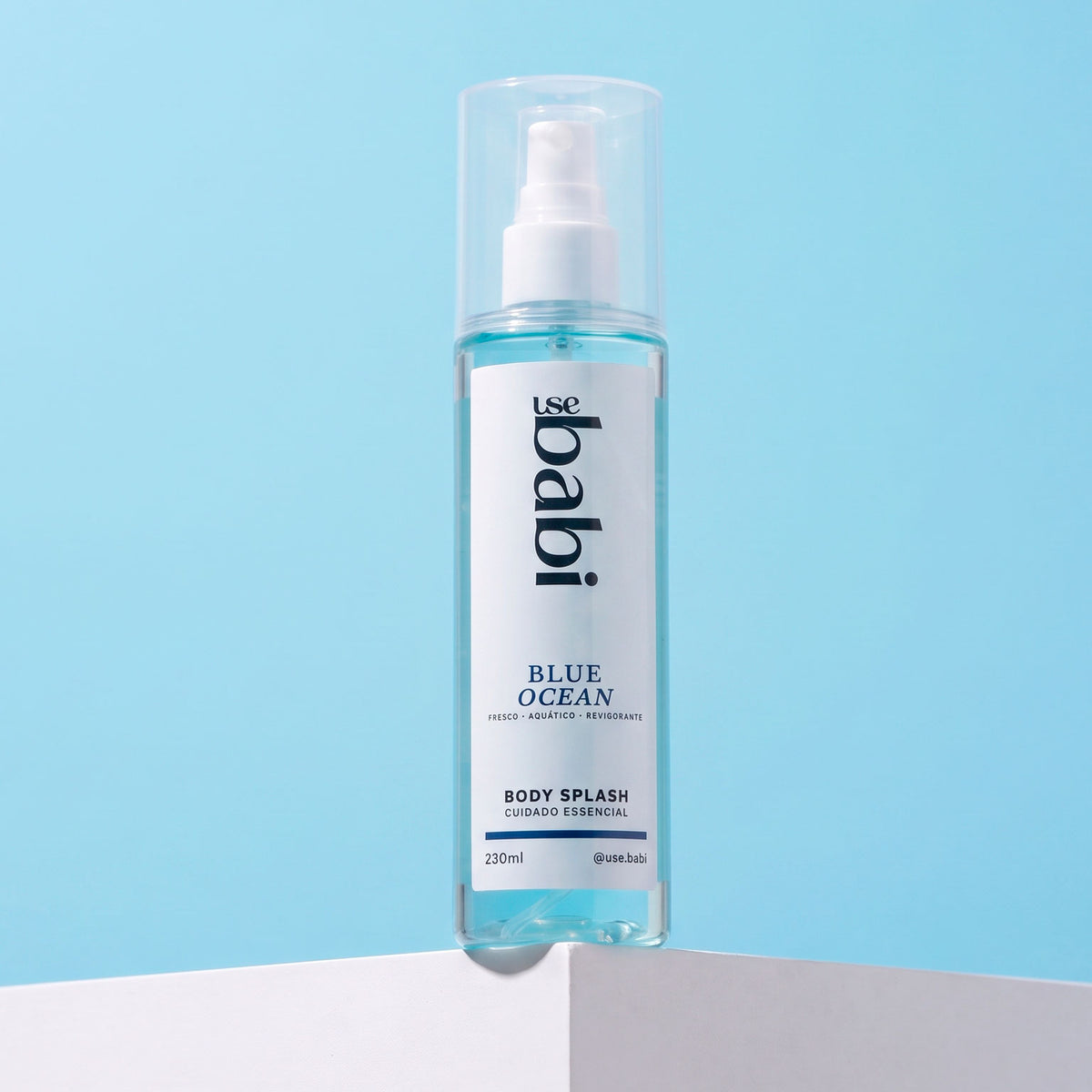 body splash — blue ocean