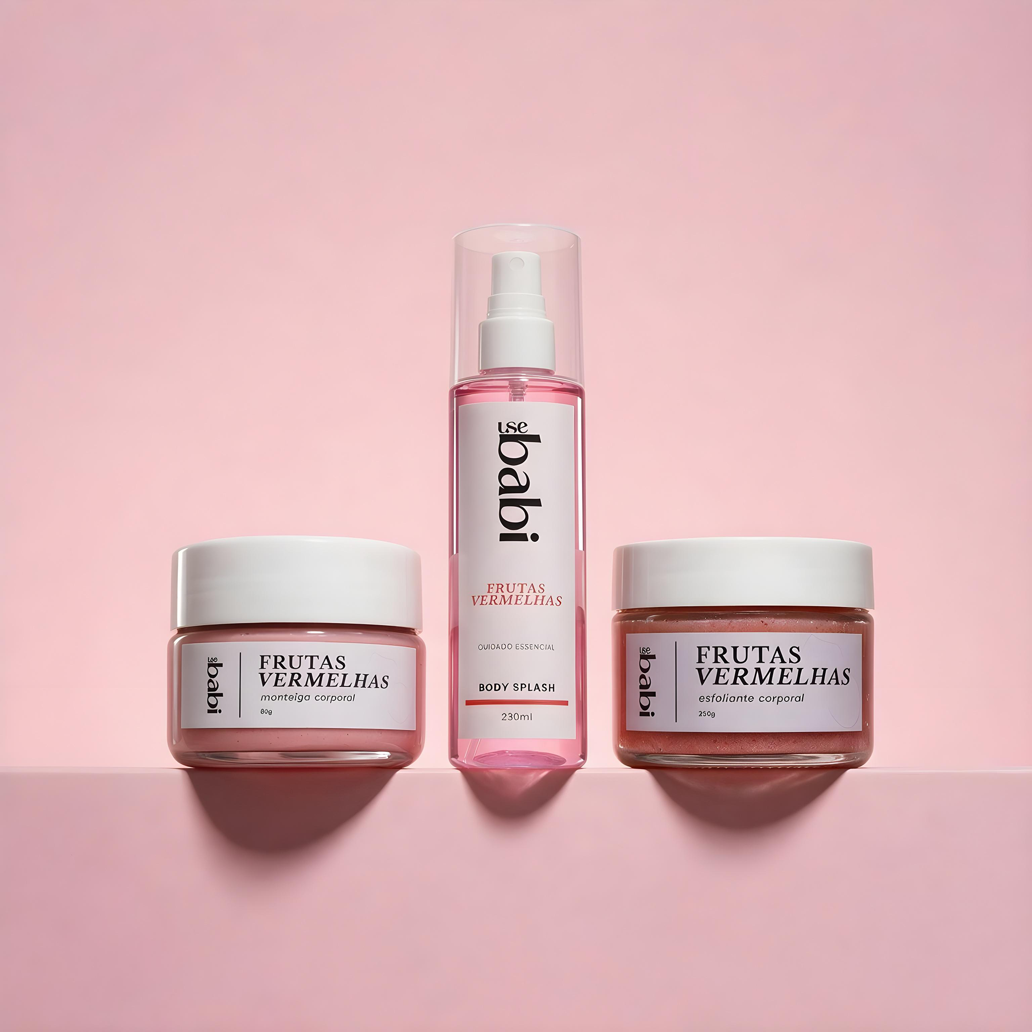 hidrata, limpa & fixa - frutas vermelhas