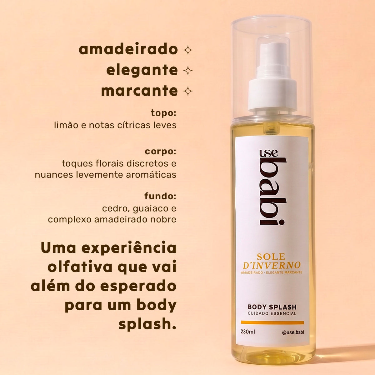 body splash — sole d'inverno
