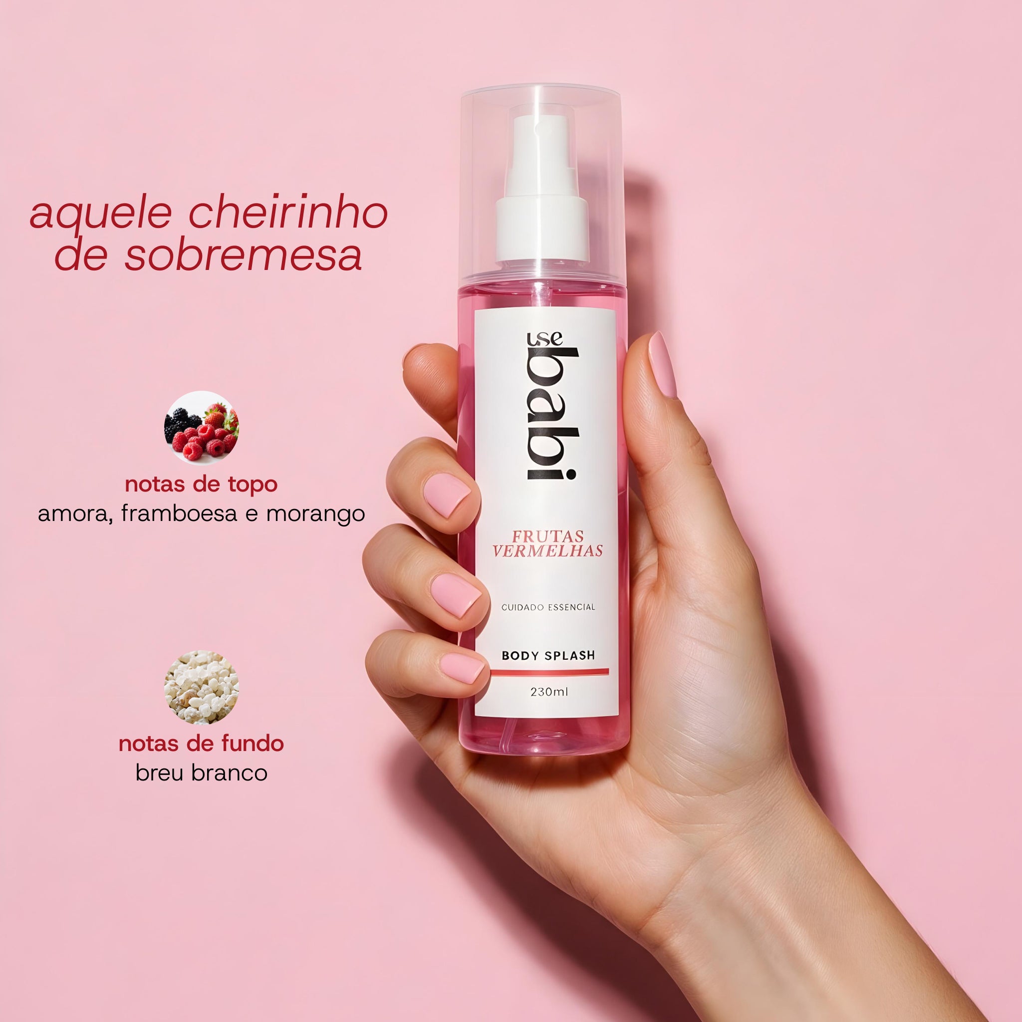 body splash frutas vermelhas
