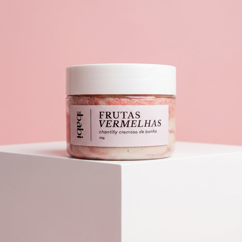 chantilly frutas vermelhas