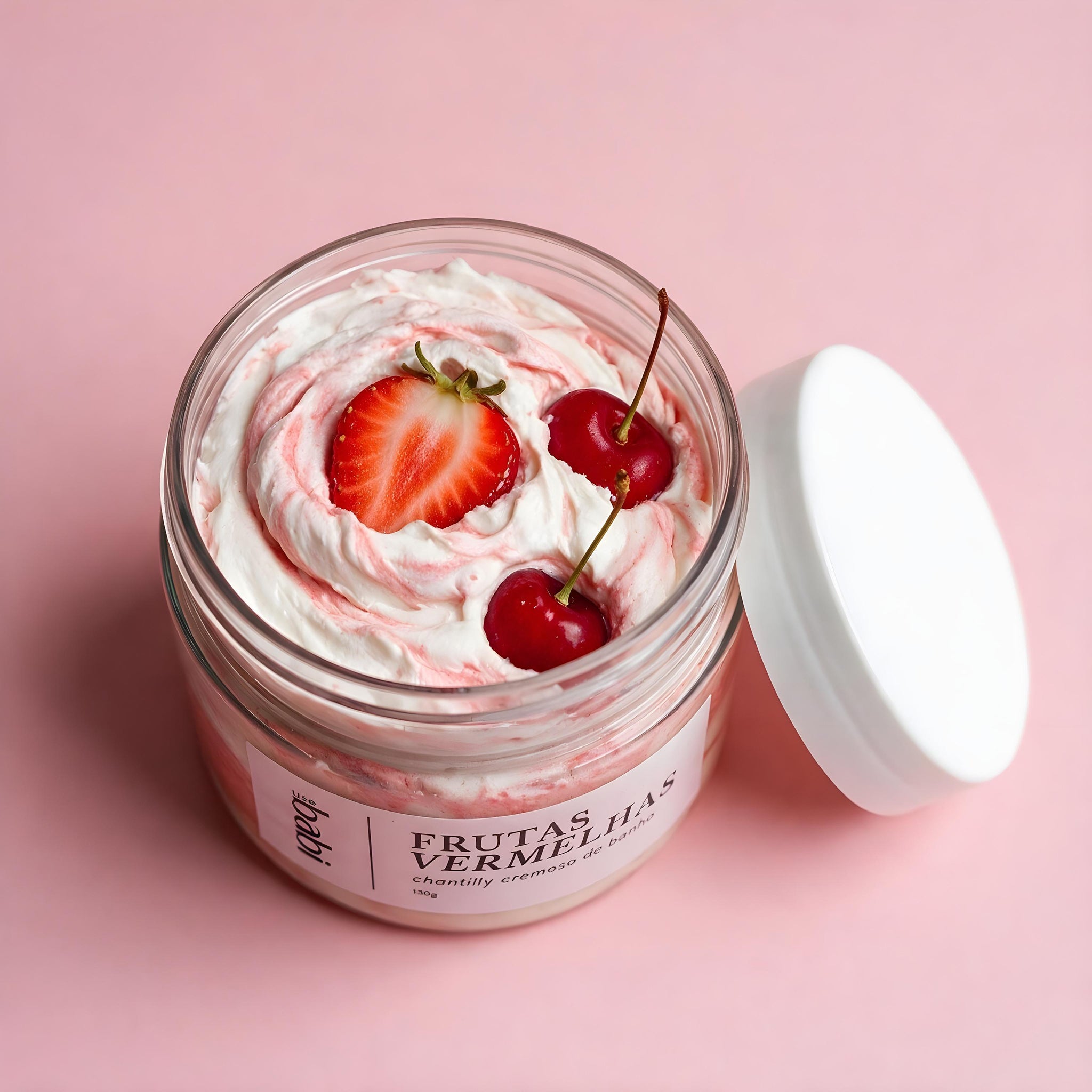 chantilly frutas vermelhas