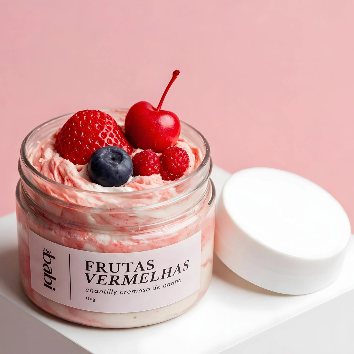 chantilly frutas vermelhas