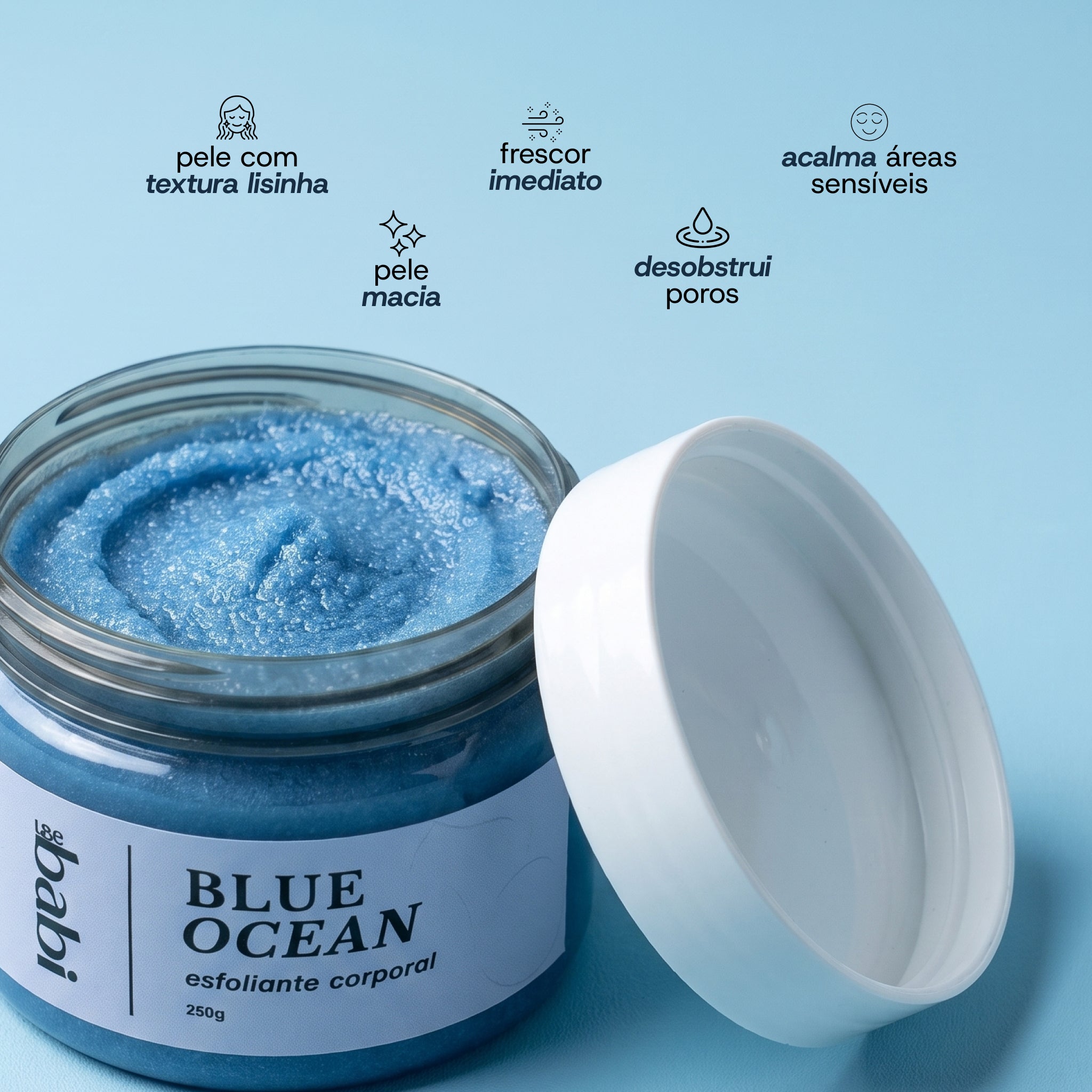 esfoliante blue ocean