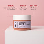 esfoliante frutas vermelhas