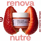 esfoliante frutas vermelhas