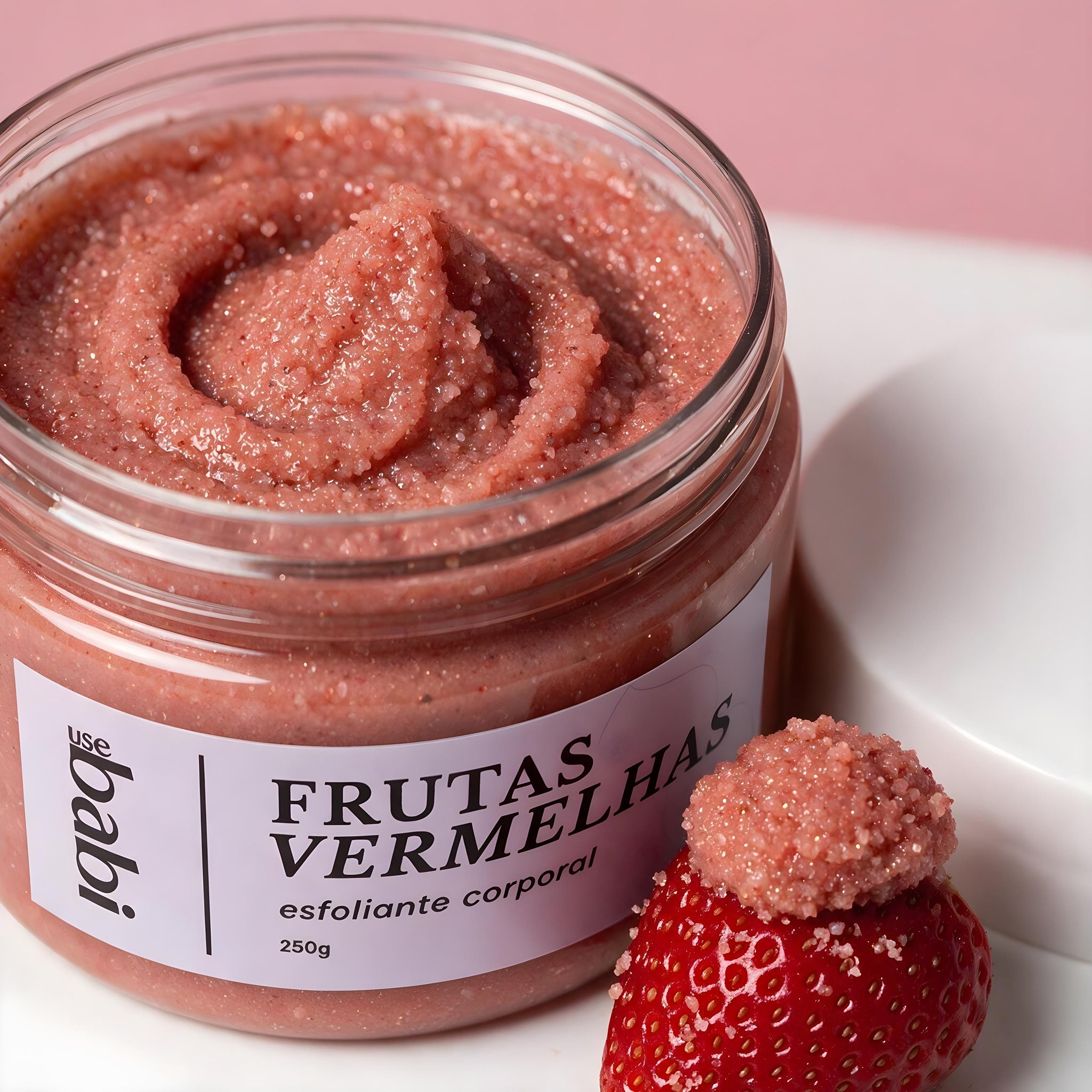 esfoliante frutas vermelhas