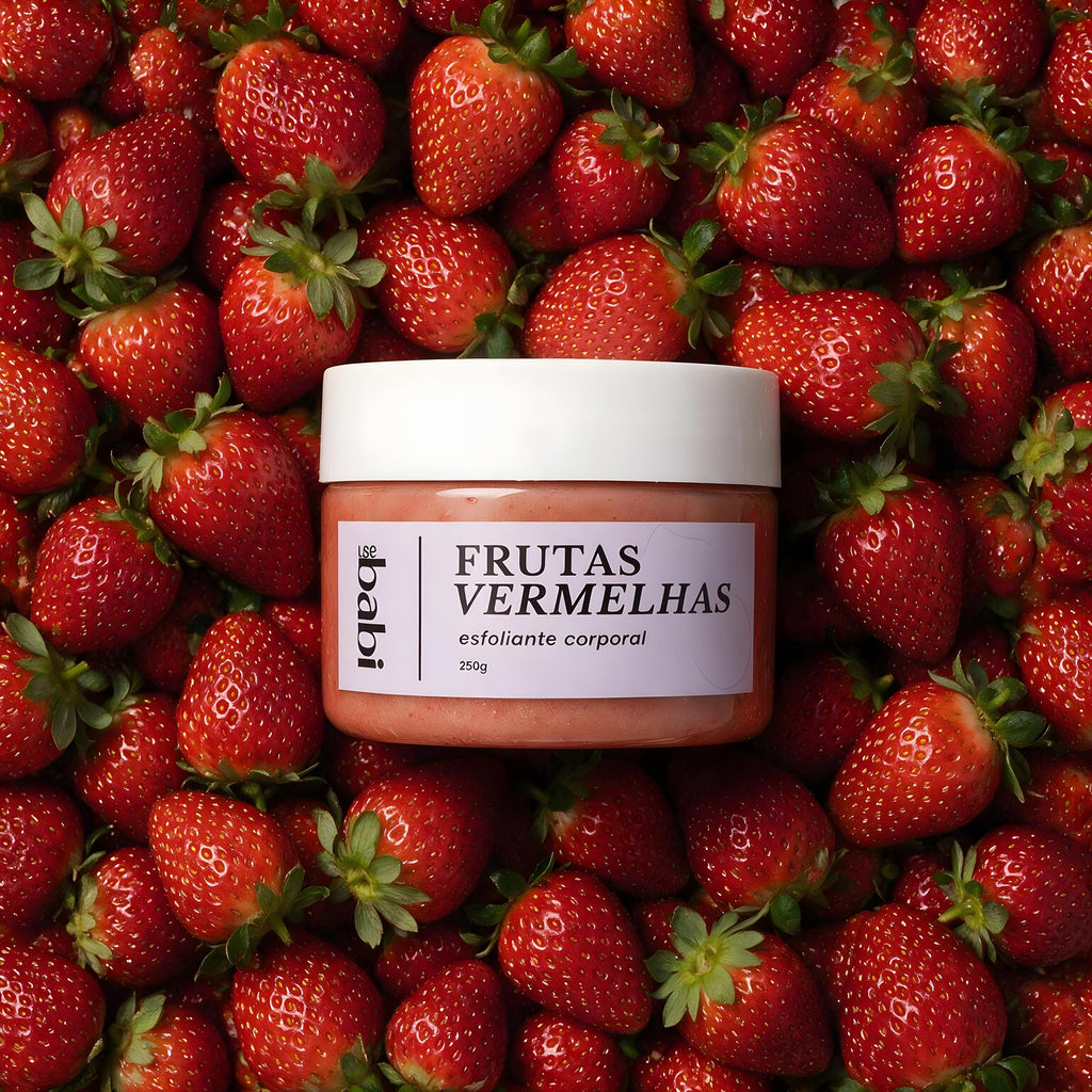 esfoliante frutas vermelhas