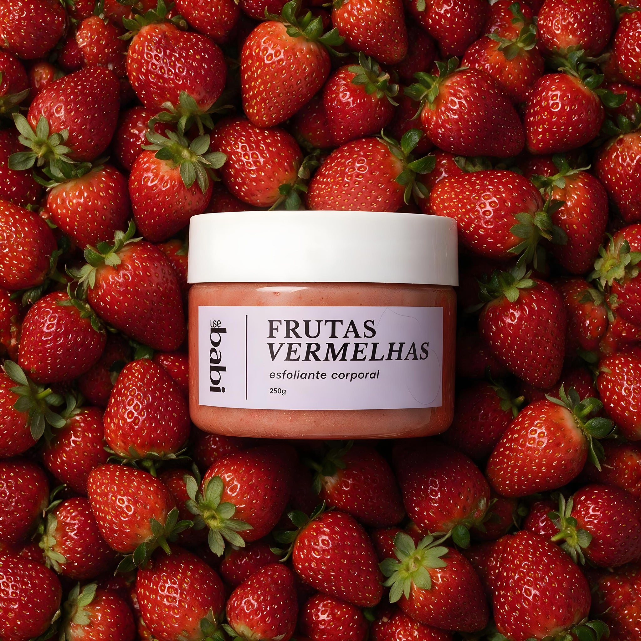 esfoliante frutas vermelhas