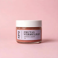 esfoliante corporal frutas vermelhas