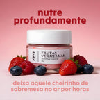 manteiga corporal frutas vermelhas